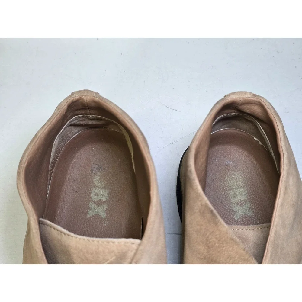 GBX Boots Men's Size 13‎ M Brown Suede Chukka Ankle Leather Lace Up Shoes